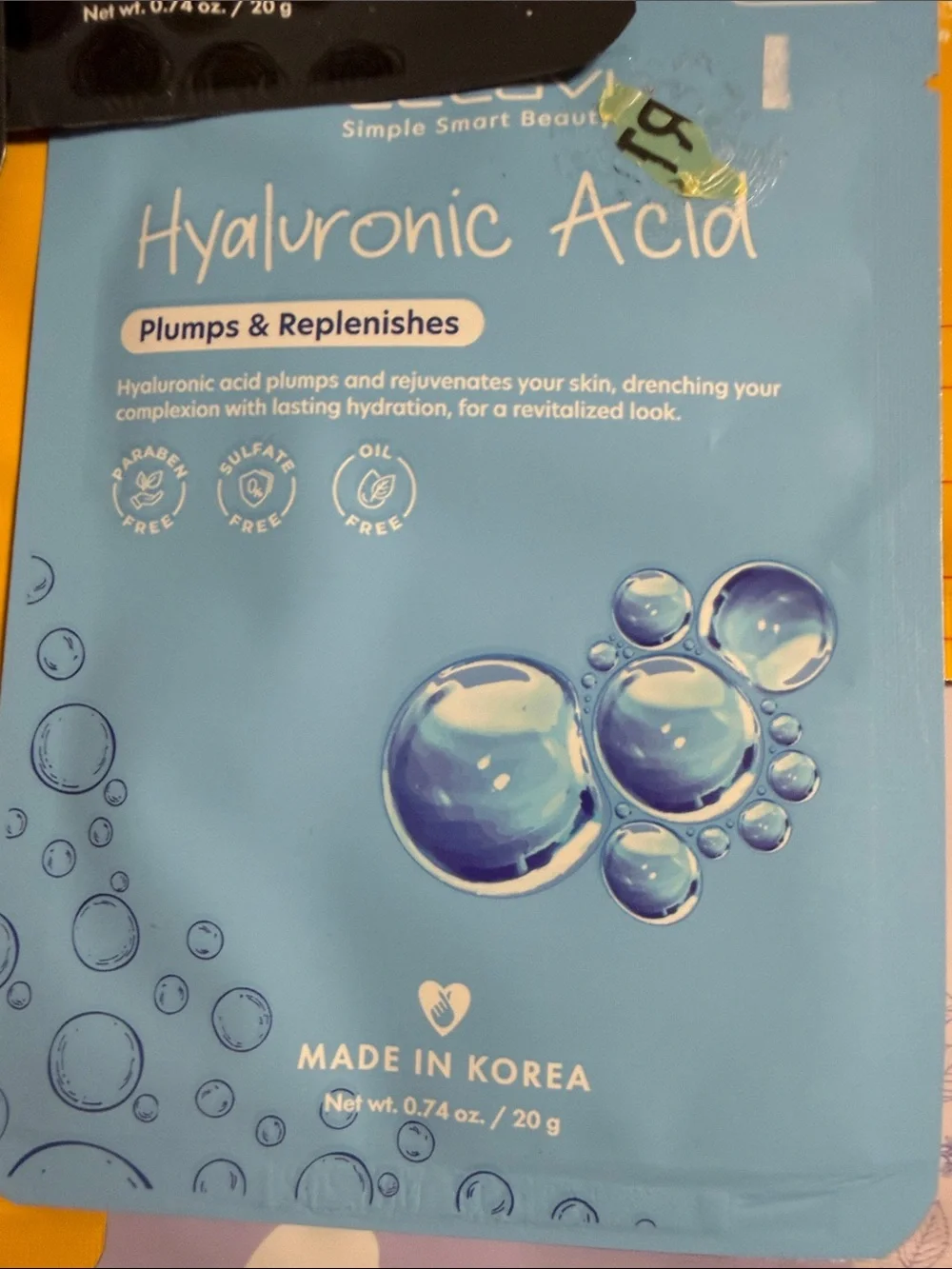 Assorted Skin Care Masks